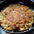 El cooksnap de Mariana Iglesias cuando hizo Tortilla de papa fácil.
