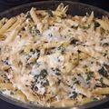 Cooksnap από Nopi1980 στη συνταγή Πένες στον Φούρνο με Σπανάκι και Κρέμα Γάλακτος