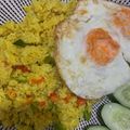 Cooksnap dari Windy Santoso untuk resep Nasi goreng kunyit pete pedas