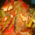 El cooksnap de Norali cuando hizo Pollo a la Ratatouille.