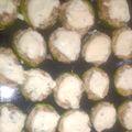 El cooksnap de Juan Gonzalez cuando hizo Zapallitos rellenos de carne picada y salsa blanca.