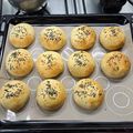 El cooksnap de María Amelia cuando hizo Pan de hamburguesa.