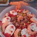 El cooksnap de Pilar Marsil cuando hizo Ensalada Julia.