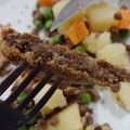 El cooksnap de Marina Viveros cuando hizo Milanesas de lentejas.