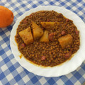 El cooksnap de canaljuanca juanca cuando hizo Lentejas con chorizo, jamón y patata.