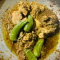 Sarosh Zeeshan's cooksnap of when they made Chicken white karahi.
