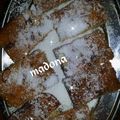 صورة من طبخات بنت الشام منى Madona ، شاركها بعد تجربة وصفة بسبوسة بالقشطة سريعة وسهلة