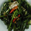 รูป Cooksnap ของ Apichat Kamcheng เมื่อเขาทำ ผัดผักบุ้ง