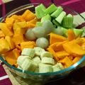 ~Sushma Mishra Home Chef का कुकस्नैप जब उन्होंने फ्रूट सलाद (fruit salad recipe in Hindi) बनाया था।