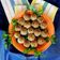 il Marcella Sweetly Elvie quando ha preparato Polpette di merluzzo, olive e capperi con purè di ceci