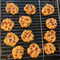 El cooksnap de Marién Ibáñez cuando hizo Galletas de avena y 🍓fresas🍓.