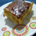 El cooksnap de Andrea Escobar cuando hizo Brownie de limón.
