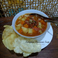 Cooksnap dari Ika Mahendra Moenif untuk resep Bolognaise macaroni Soup