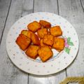 Cooksnap shazrina semasa beliau membuat Tempura Chicken Nuggets.