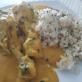 El cooksnap de Maurice Colmener cuando hizo Muslitos de pollo con salsa curry, mango y lima 🥭💕.