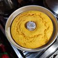El cooksnap de Patty Torrasca cuando hizo Torta de mandarina (en licuadora).
