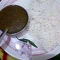 Varun gautam का कुकस्नैप जब उन्होंने चावल और काली मलका दाल (chawal aur kali malka dal recipe in Hindi) बनाया था।