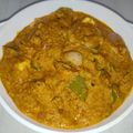 Rani's Recipes का कुकस्नैप जब उन्होंने पनीर टिक्का मसाला (Paneer tikka masala recipe in Hindi) बनाया था।