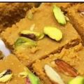 Urvashi Solanki's cooksnap of when they made મોહનથાળ (Mohanthal Recipe In Gujarati).