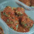 El cooksnap de Rubén Gómez cuando hizo Malfatti de Espinaca y Ricota 👩‍🍳🥬🍚 con salsa de champiñón.