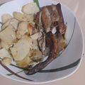El cooksnap de Luis Antonio Soto Gajardo cuando hizo Merluza al horno con papas.