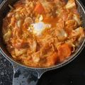 El cooksnap de JUAN JOSE SANCHEZ MORENO cuando hizo Repollo en salsa de tomate y curry.