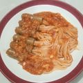 Cooksnap dari Siswaty Elfin Bachtiar untuk resep Sosis Gurita Saus Spaghetti