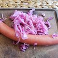 El cooksnap de Paula De Giacomi cuando hizo Chucrut.