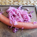 El cooksnap de Paula De Giacomi cuando hizo Chucrut.