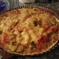 El cooksnap de Virr Rodríguez cuando hizo Tarta SIN CULPA de Vegetales y Atùn.