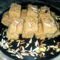 Renu Panchal का कुकस्नैप जब उन्होंने दानेदार मिल्की मिल्क केक (danedar milky milk cake recipe in Hindi) बनाया था।