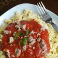 صورة من Titrit Tlatig، شاركها بعد تجربة وصفة مكرونة بالصلصة 🍝