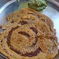 Poonam Singh's cooksnap of when they made Chila.