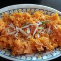 Chhaya Vipul Agarwal's cooksnap of when they made Carrot Halwa (in a microwave).