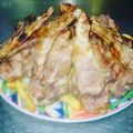El cooksnap de La Cocina De Manu Toscano cuando hizo Manitas de cerdo con caracoles.