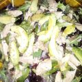 El cooksnap de Mari. V T cuando hizo Ensalada de aguacate, tomate y atún.