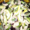 El cooksnap de Mari. V T cuando hizo Ensalada de aguacate, tomate y atún.