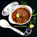 Priya vishnu Varshney का कुकस्नैप जब उन्होंने चटपटे छोले (chatpate chole recipe in Hindi) बनाया था।