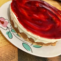 El cooksnap de Juliet's Sweet Creations cuando hizo Tarta de queso 🧀 con mermelada de fresa 🍓 o frambuesa.