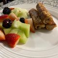 El cooksnap de Diana E. cuando hizo Rollitos de pan francés.