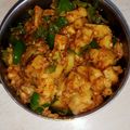 Drishya joshi का कुकस्नैप जब उन्होंने आलू और शिमला मिर्च की सब्जी (aloo aur shimla mirch ki sabzi recipe in Hindi) बनाया था।