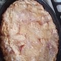 El cooksnap de Monica Caceres cuando hizo Tarta de manzanas y ciruelas.