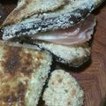 El cooksnap de Yazmín Abraham cuando hizo Rollitos de berenjena con jamón serrano.