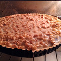 El cooksnap de Camila Arcos cuando hizo Kuchen de nuez.