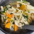 ゆかちゃん❁︎'s cooksnap of when they made 山形のお雑煮☆うどん、そば汁としてもOk.