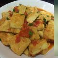 Cooksnap của Hương Lê khi họ làm theo món Đậu phụ sốt cà chua