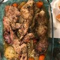 El cooksnap de Mar JJ cuando hizo Conejo al horno.