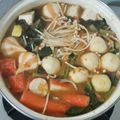 Cooksnap dari Eliyanti untuk resep Suki yaki kuah tomyam (bumbu sederhana)