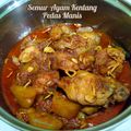 Cooksnap dari Hayati MS untuk resep Semur ayam telur pedas manis