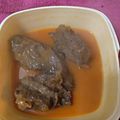 El cooksnap de Gema cuando hizo Carrilleras estofadas.